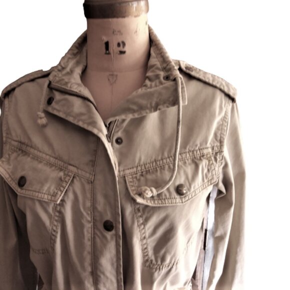 🌼host pick🌼 Aritzia Talula Trooper utility army jacket with hood - Picture 14 of 16